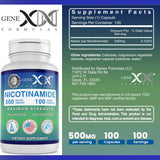 Genex Formulas cápsula en mano ilustrando tamaño y conveniencia diaria