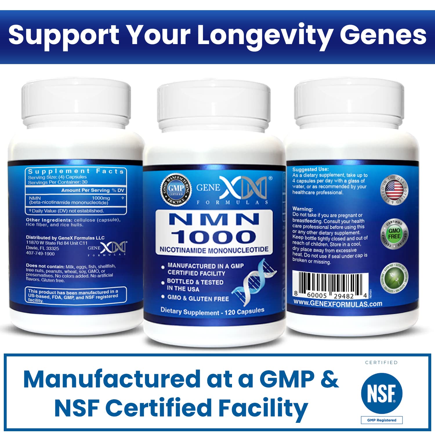 Genex Formulas suplemento en una rutina matutina junto a bebida saludable