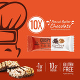 Genius Gourmet caja con diez unidades ideal para reponer snacks saludables