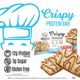 Genius Gourmet SKIPPY barra abierta textura crujiente que satisface