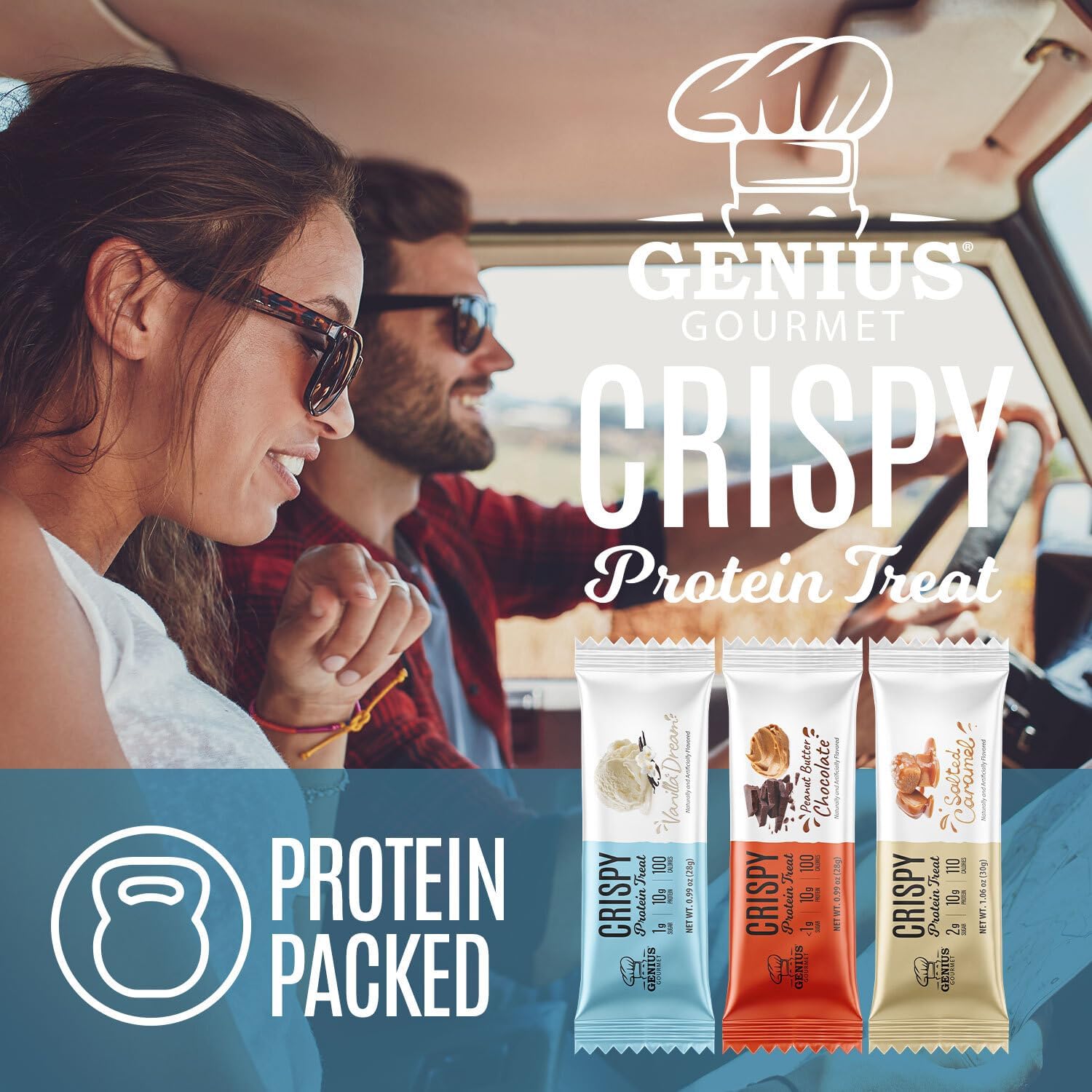 Genius Gourmet barritas en bol con fruta como opción de snack saludable