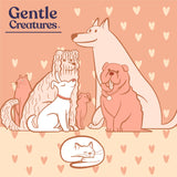 Gentle Creatures etiqueta con información de calcio y origen transparente