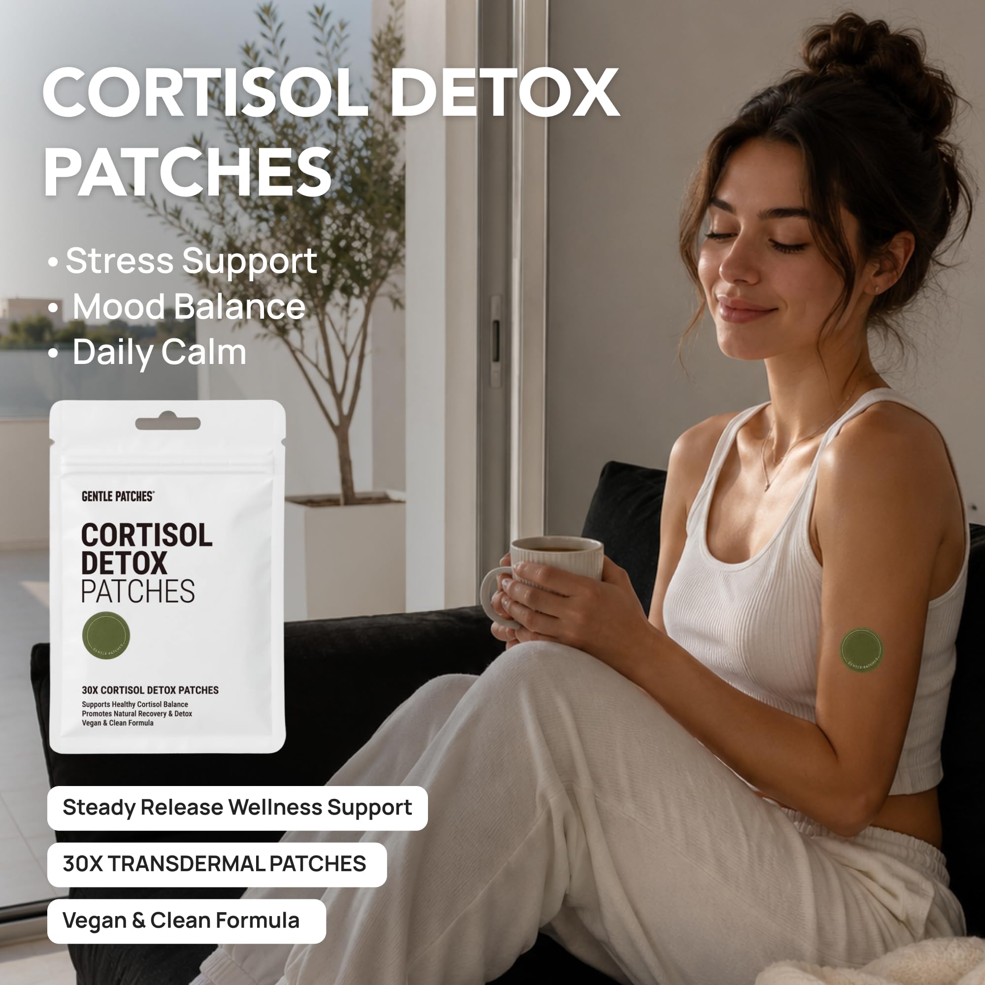 Gentle Patches textura del parche para aplicación suave y cómoda