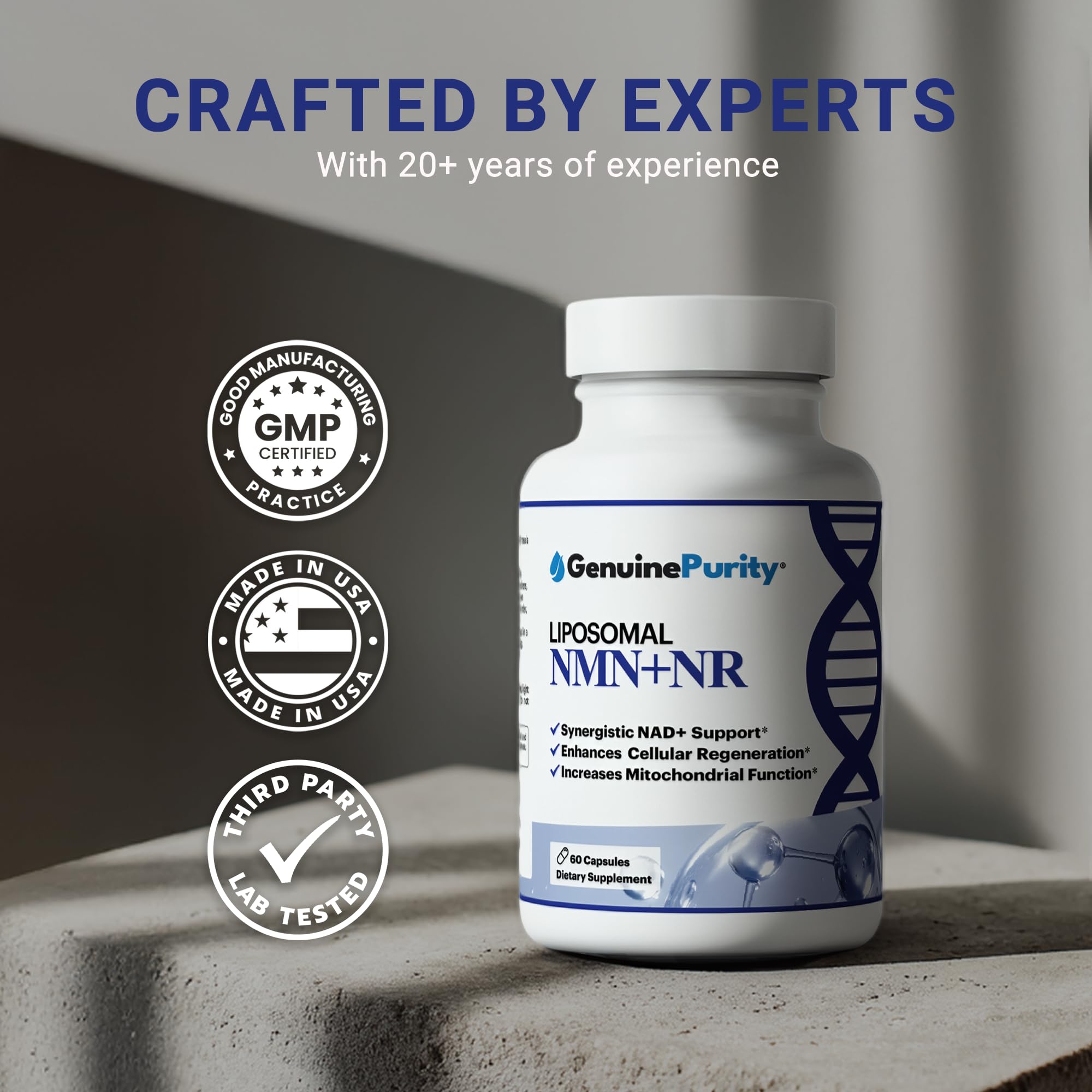GenuinePurity suplemento integrado en rutina matinal para conveniencia diaria