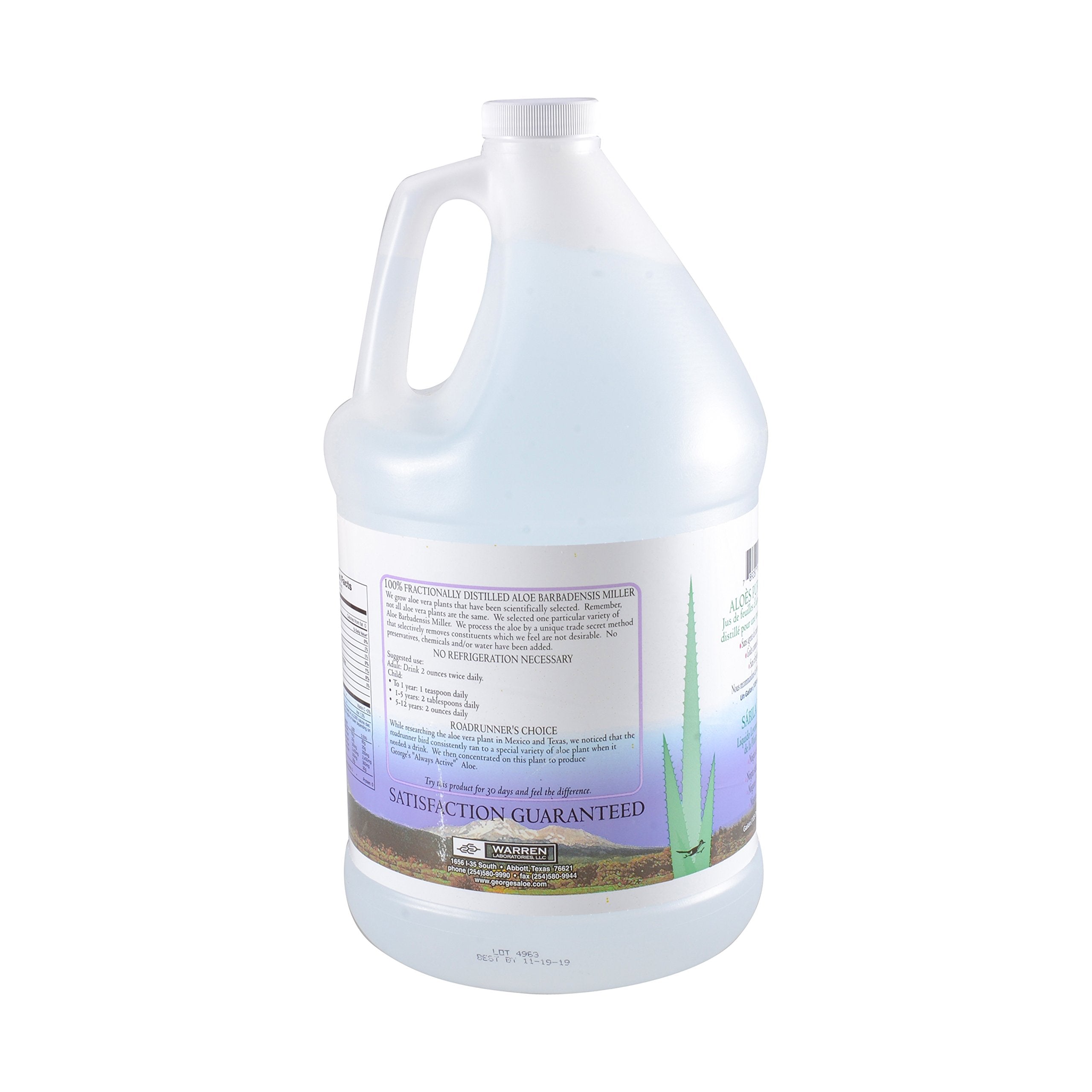 George's comparación de tamaño 128 oz para evaluar rendimiento y duración