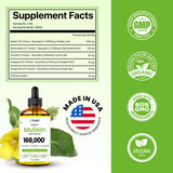 gerglam detalle de la etiqueta que destaca ingredientes y certificación USDA Organic