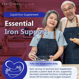 GeriCare 220 etiqueta legible con detalles de ingredientes y dosis