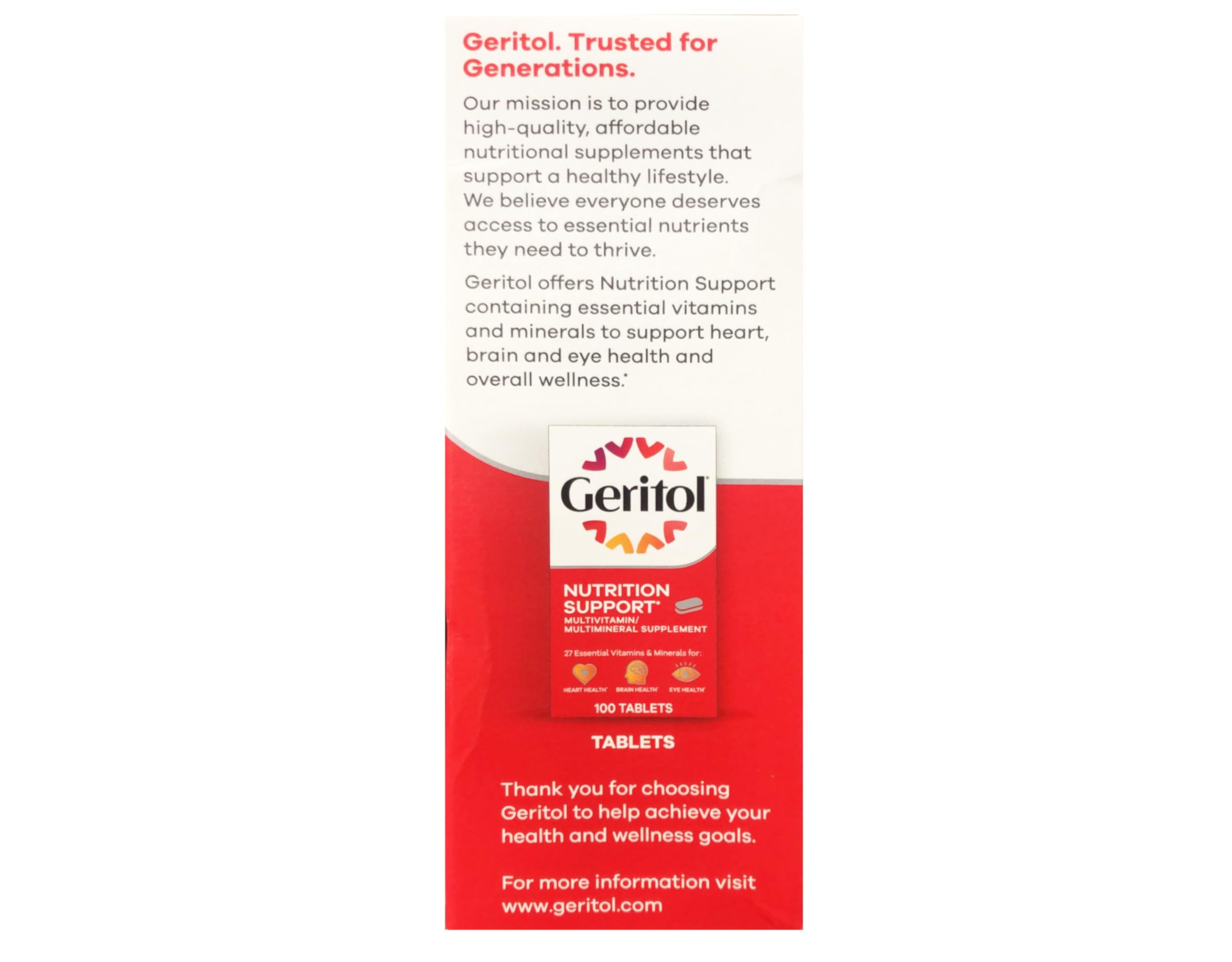 Geritol líquido cercano que muestra color y textura, percepción de consumo