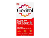 Geritol etiqueta con lista de ingredientes visible, ayuda a conocer composición