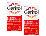 Geritol envase frontal mostrando la marca y formato pack de 2, fácil identificación