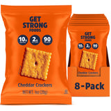 Get Strong Foods paquete delantero mostrando diseño y conveniencia