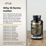 gflow vitamins etiqueta con lista de ingredientes clara y legible