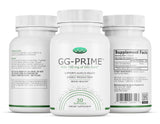 GG-PRIME caja abierta con cápsulas, visual de dosis diaria y conveniencia