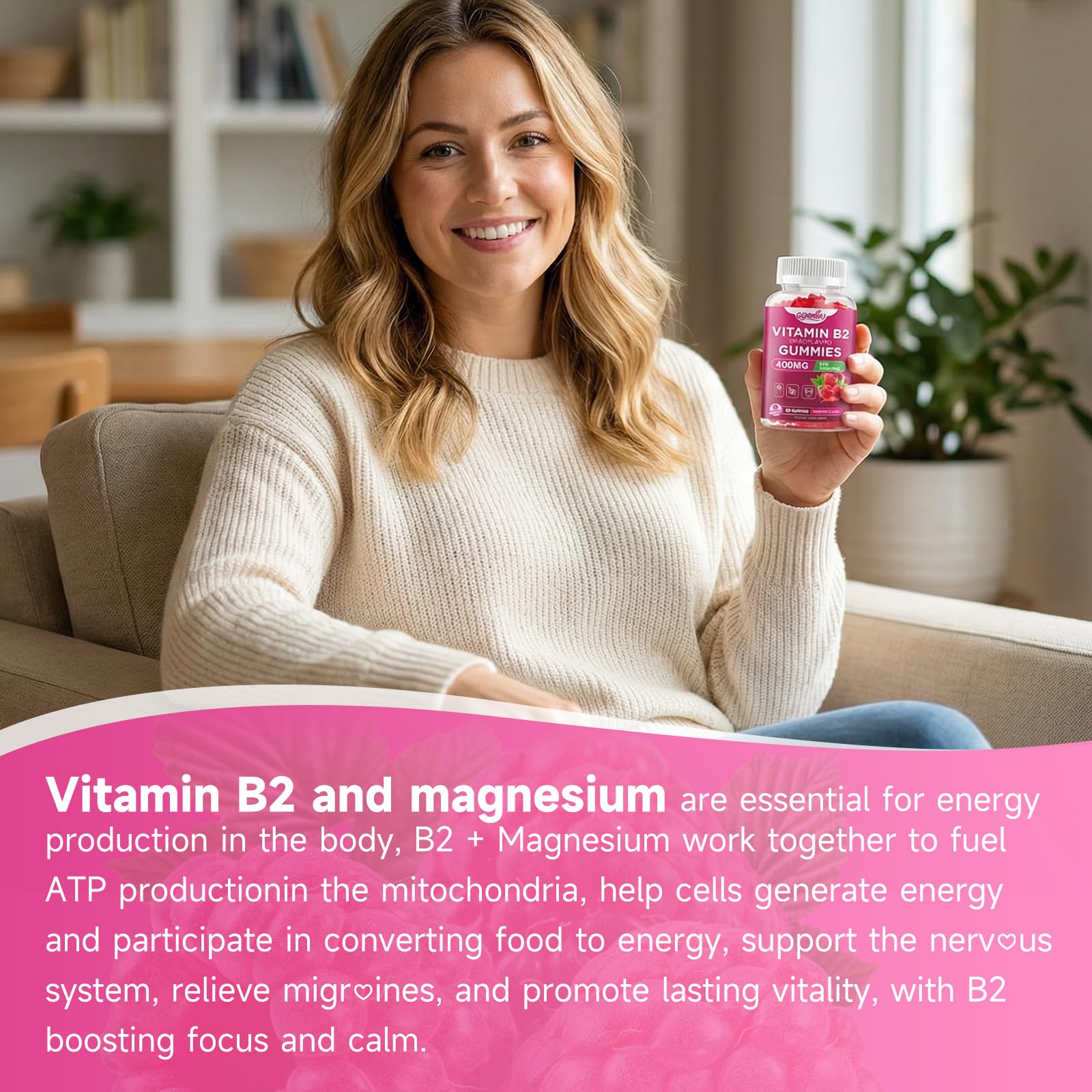 GGMMUU etiqueta nutricional ampliada indicando B2 y magnesio por porción