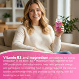 GGMMUU etiqueta nutricional ampliada indicando B2 y magnesio por porción