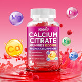 GGMMUU etiqueta con ingredientes clave D3, K2, magnesio y calcio