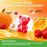 GGMMUU semilla de calabaza y saw palmetto, ingredientes concentrados beneficiosos