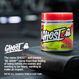 GHOST producto en entorno de gimnasio para uso intra y post entrenamiento
