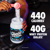 GHOST presentación de Vitargo y Whey Protein Isolate para energía