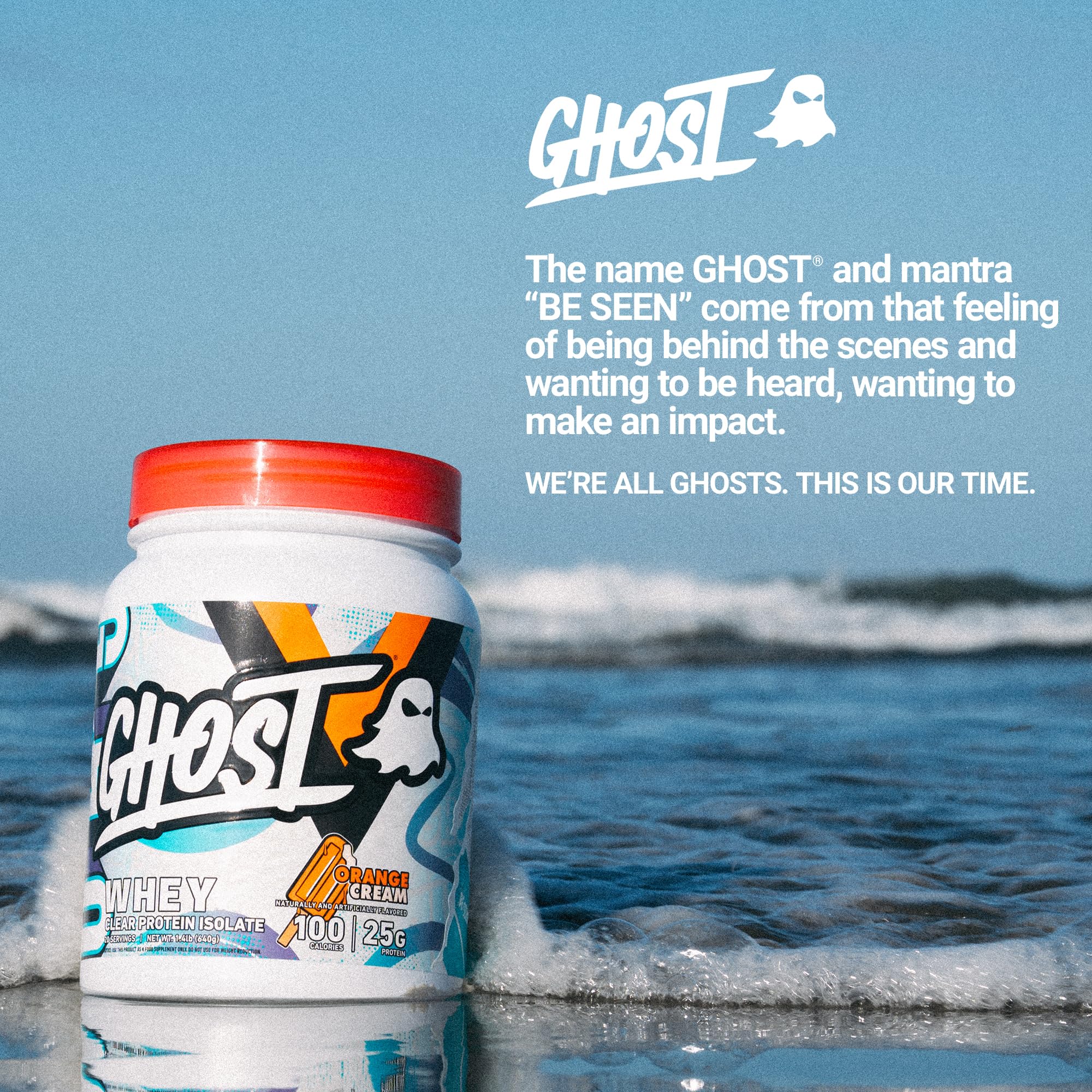 GHOST en bolsa de gimnasio con botella, práctico para entrenamientos
