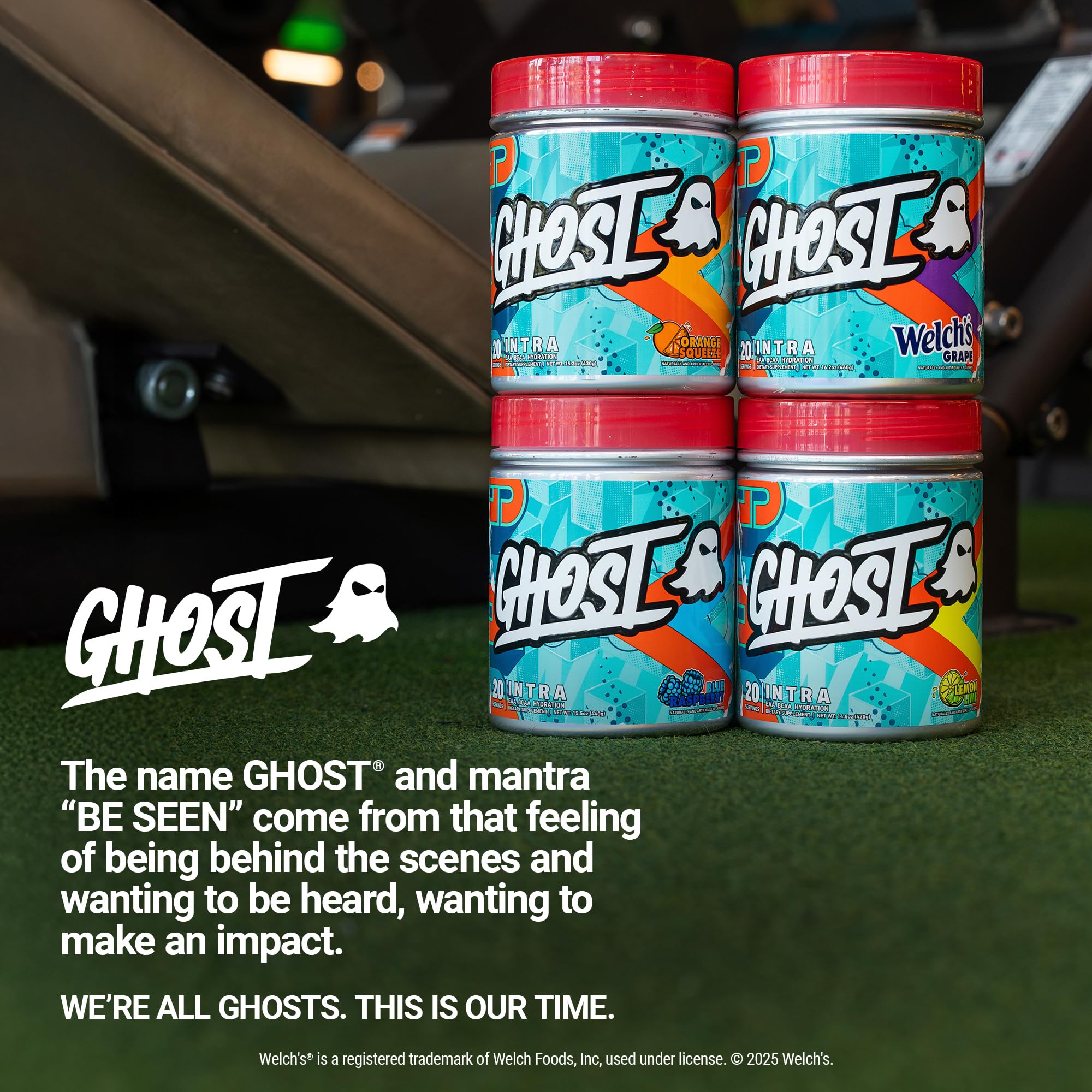GHOST uso en entrenamiento al aire libre para enfoque y recuperación