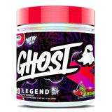 GHOST envase frente Cherry Limeade mostrando etiqueta transparente y beneficios