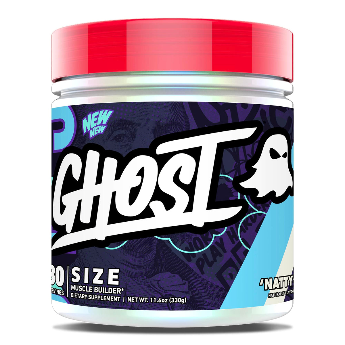 GHOST envase frontal para identificar producto y dosificación clara