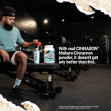 Detalle de etiqueta GHOST con información transparente de ingredientes y dosis claras