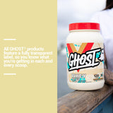 GHOST pancakes integrados con proteína para aumentar proteína en recetas caseras