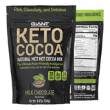 Batido proteico con Keto Cocoa añadiendo sabor chocolate y grasas saludables
