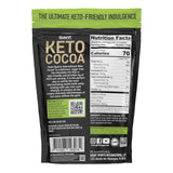 Etiqueta nutricional de Giant Keto Cocoa mostrando 6 g de MCT por porción