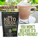 Taza de Keto Cocoa lista para beber, Giant ofrece una bebida caliente sin azúcar