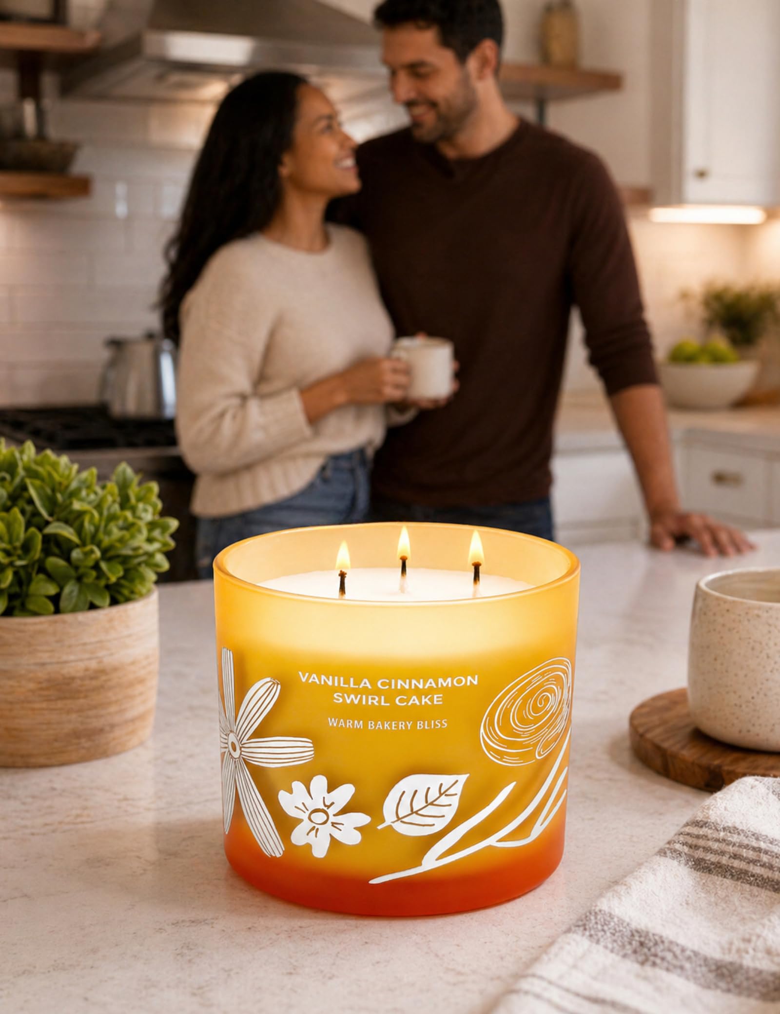 GIFTAWAY mechas encendidas en ambiente que crean aroma envolvente y uniforme