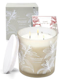GIFTAWAY vela en baño sobre toalla, fragancia suave y relajante
