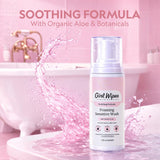 GIRLWIPES textura de espuma ligera que limpia sin resecar la piel