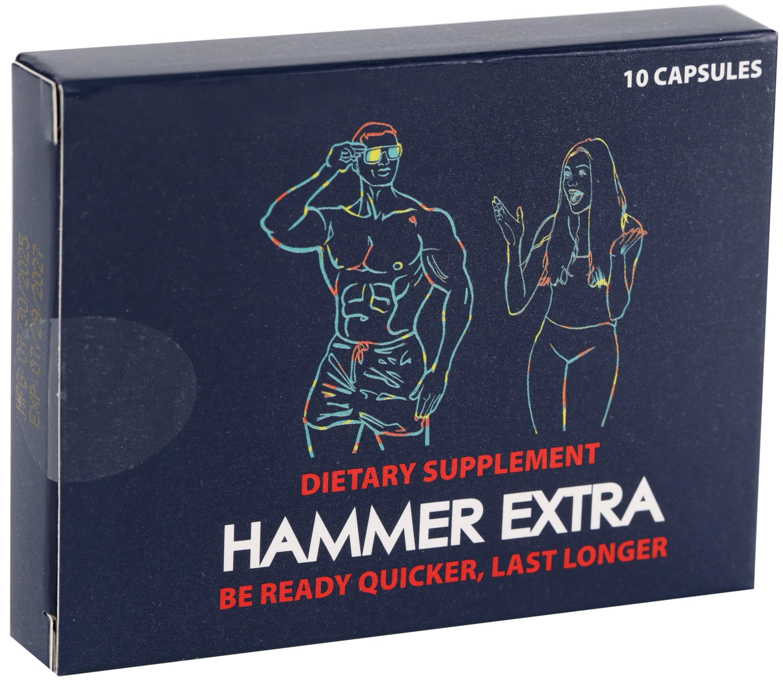 GLADTON Hammer Extra frente del envase mostrando diseño y beneficios