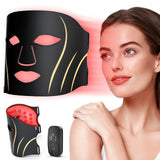 Glamesty máscara frontal mostrando cobertura facial y diseño ergonómico