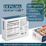 GlocalCare Depigma cápsula macro, textura clara y calidad premium