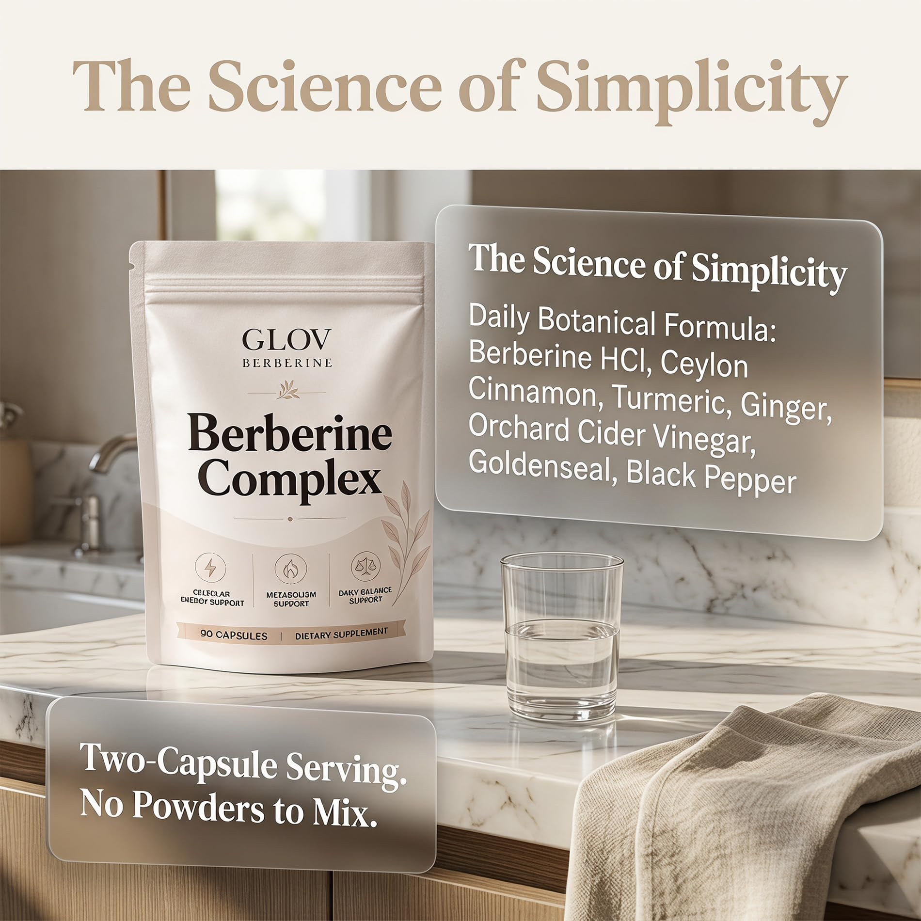 glov berberine comparación de tamaño de cápsula para referencia visual