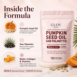 Glov Organic cierre de etiqueta con ingredientes para transparencia y confianza