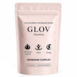 Glov Organic frasco de 120 cápsulas mostrando el envase y beneficios de conveniencia
