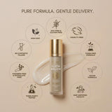 Glow Natural Wellness etiqueta con instrucciones y precauciones claras