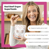 Glowing Goddess ingredientes crudos antes del procesamiento, transparencia y trazabilidad