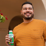 Batido Glucerna Classic Chocolate sobre mesa de desayuno como alternativa controlada de comida