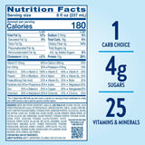 Glucerna etiqueta nutricional visible con información de CARBSTEADY y vitaminas