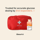 GlucoAid en contexto deportivo en mochila apoyo rápido durante ejercicio