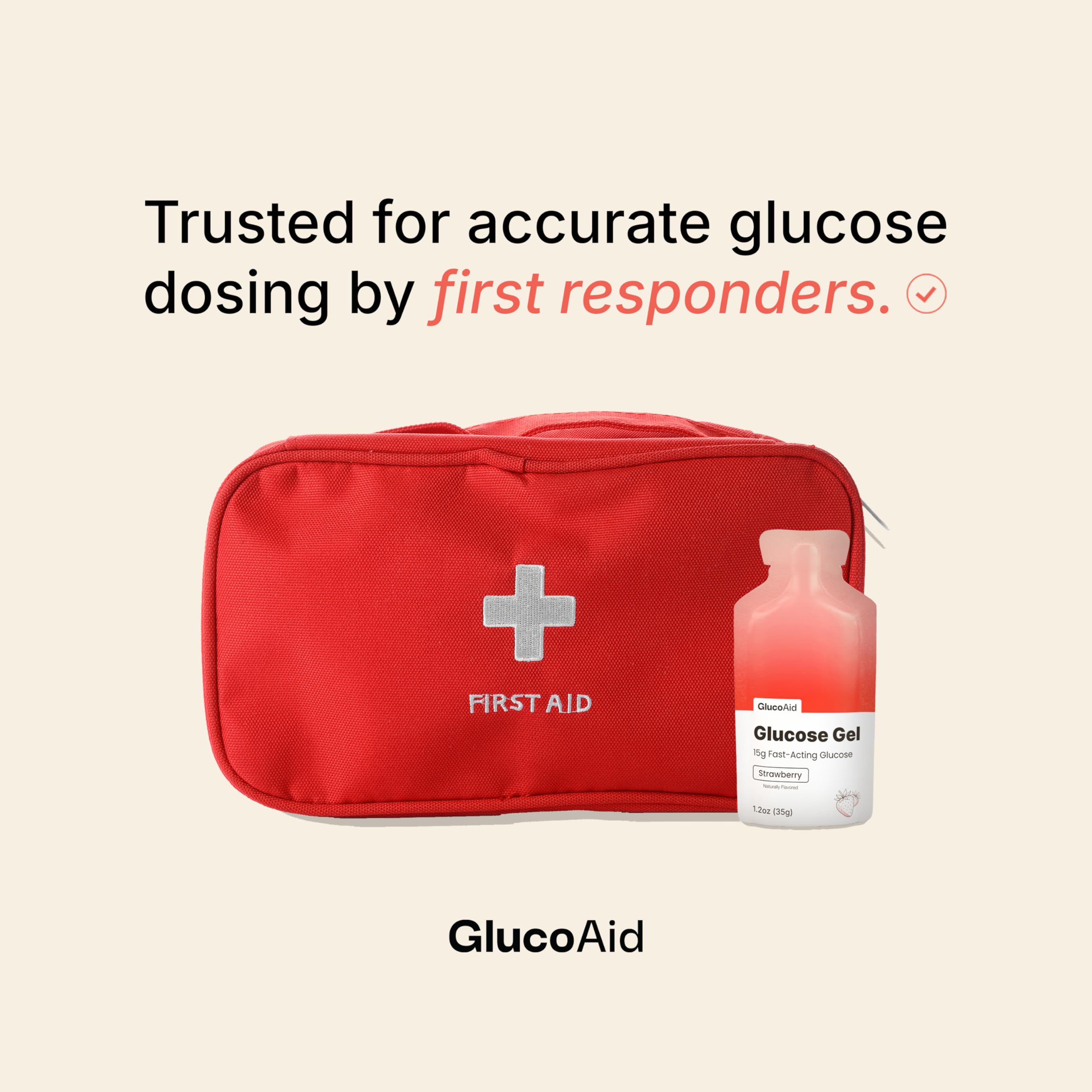 GlucoAid etiqueta nutricional del envase, información clara y útil