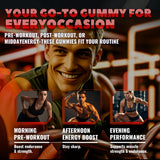 GlucoBio gominolas tomadas antes del entrenamiento para energía