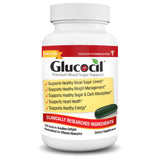 Glucocil frente del envase mostrando marca y beneficio de apoyo glúcémico