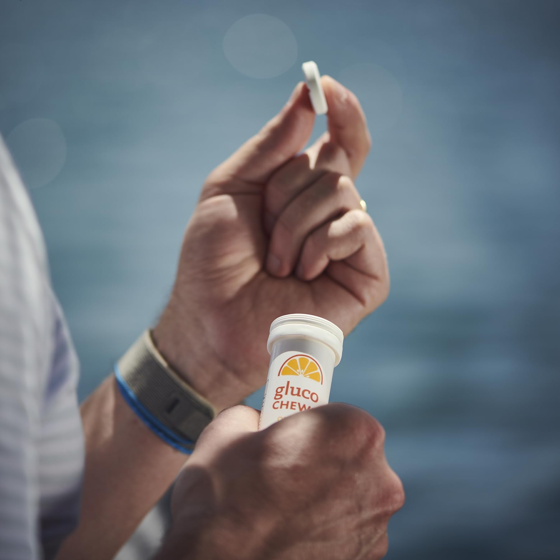 Glucology empaque resistente, mantiene pastillas estables en distintas temperaturas